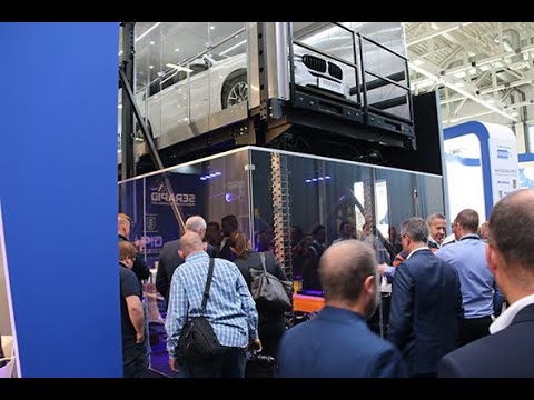 serapidgroup's tweet card. SERAPID produces full scale mock-up of car lift for Interlift 2019