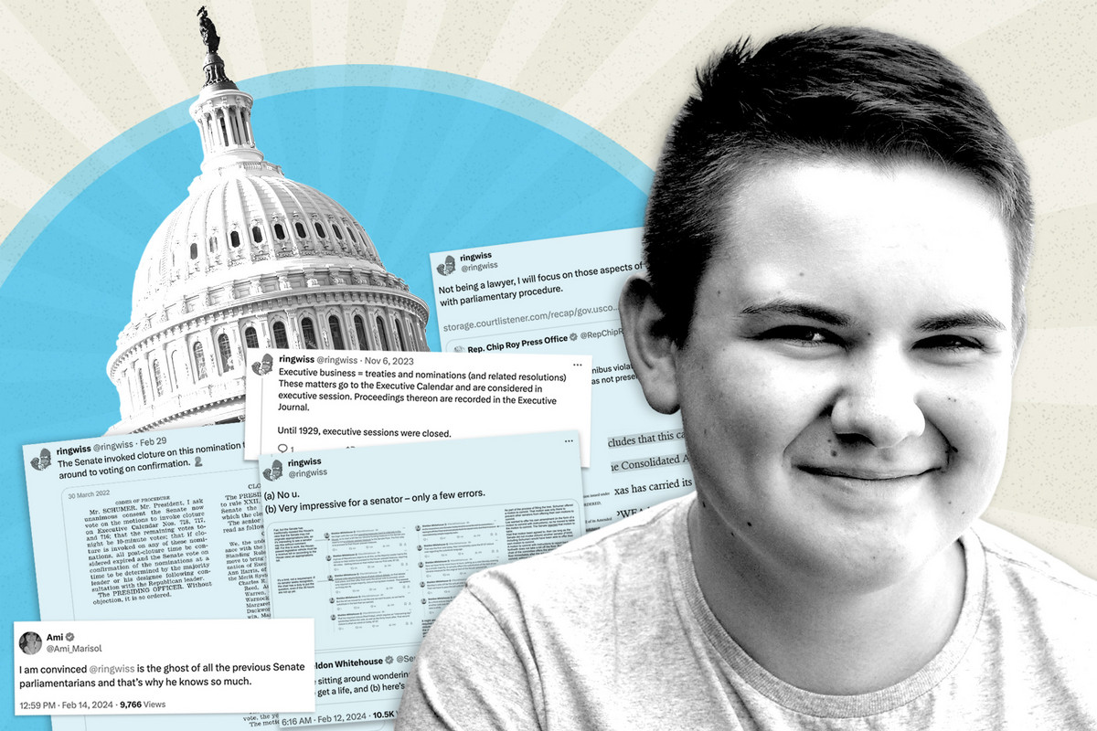 lugaricano's tweet card. Ringwiss, an influential X account, is changing how the public understands Congress, and how members understand their own power.