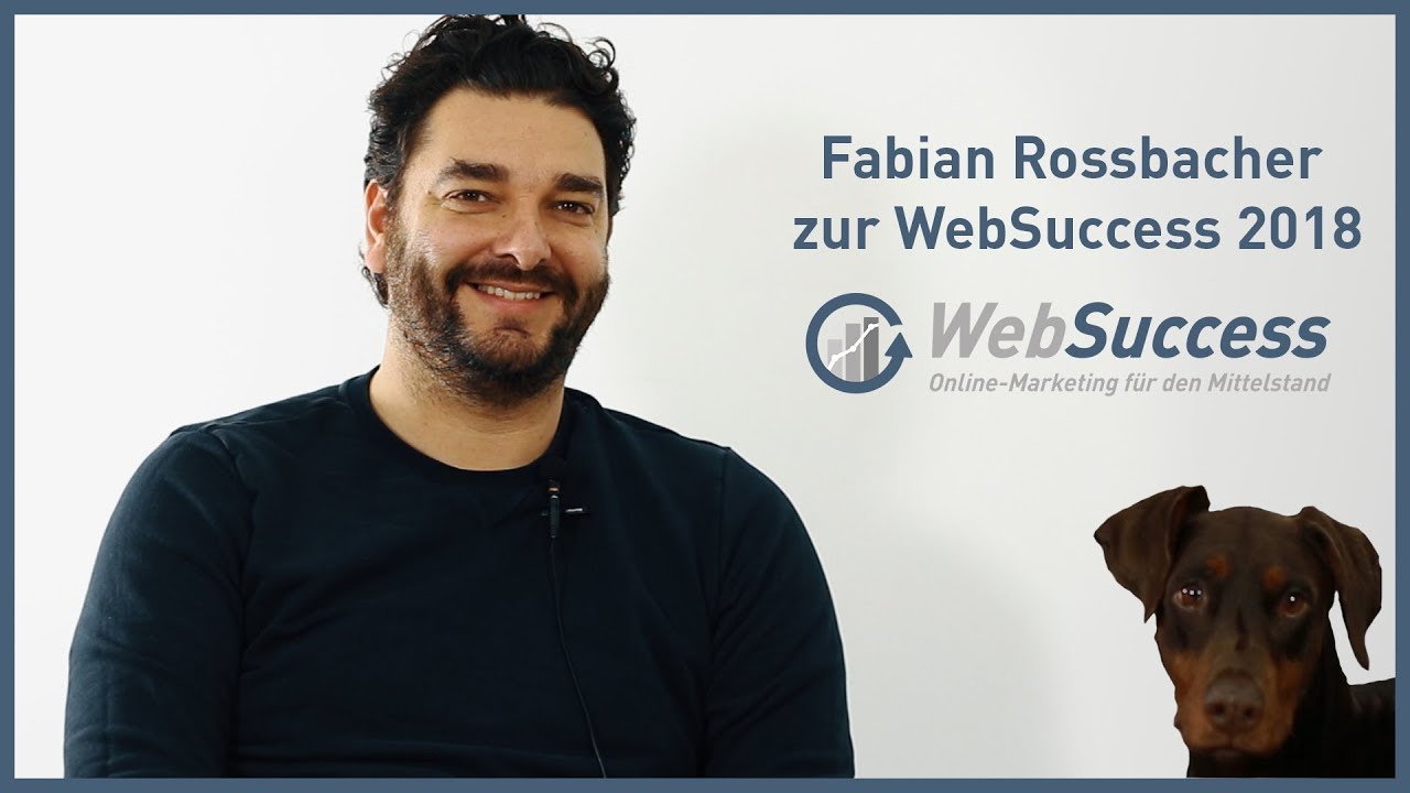 WebSuccessMesse's tweet card. Interview mit Fabian Rossbacher | WebSuccess 2018