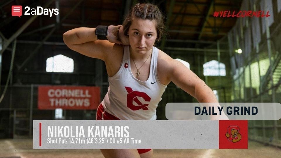 2aDays_Ratings's tweet card. : Many college athletes have aspirations to one day coach the sport they love, and Nikolia Kanaris is living out that dream. Kanaris is a graduate student
