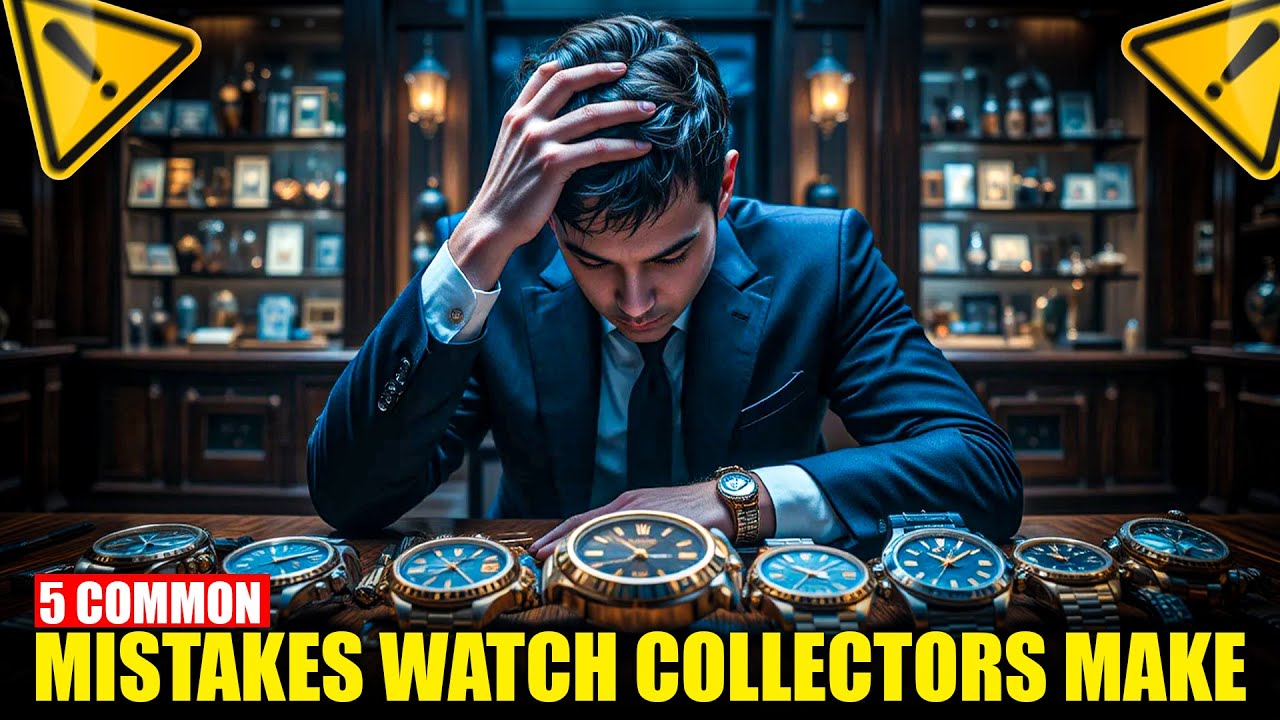 jvibesengineer's tweet card. The 5 Biggest Mistakes Luxury Watch Collectors Make