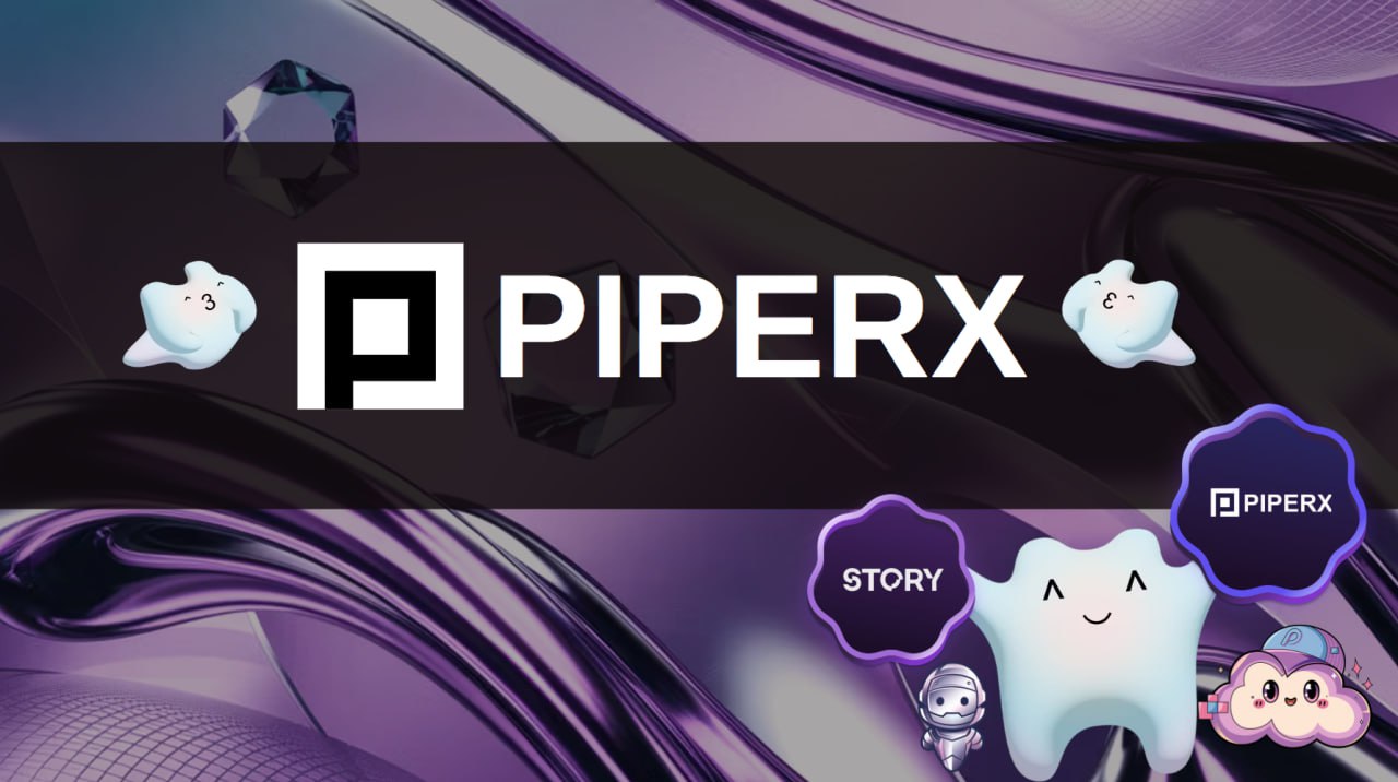 PiperxProtocol's tweet card. First and largest Native DEX backed by Story Network