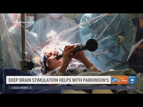 thebraindriver's tweet card. Deep brain stimulation with Parkinson's