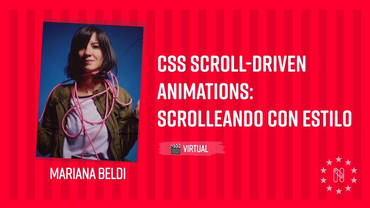 marianabeldi's tweet card. CSS Scroll-Driven Animations: Scrolleando con estilo - Mariana Beldi