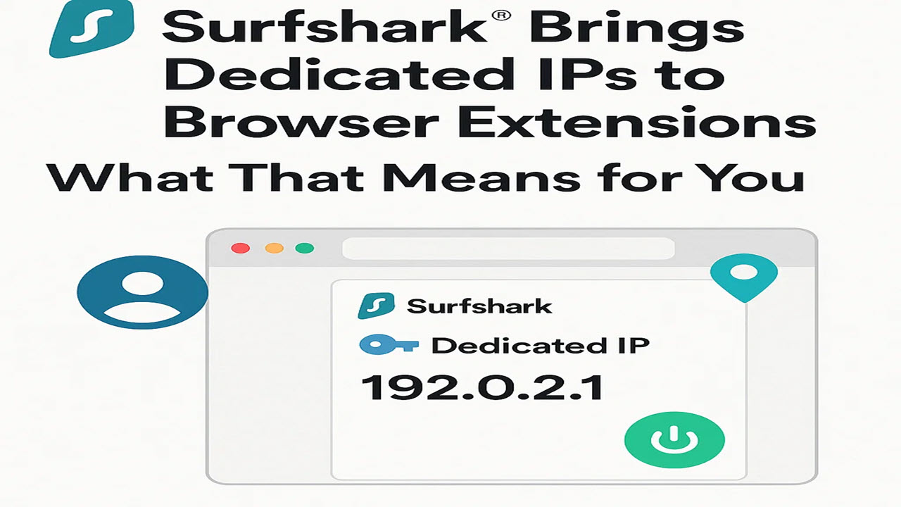 ReelE76's tweet card. Drop your mental image of VPNs forcing “all or nothing” protection on your entire device. Surfshark just made its Dedicated IP feature available in its