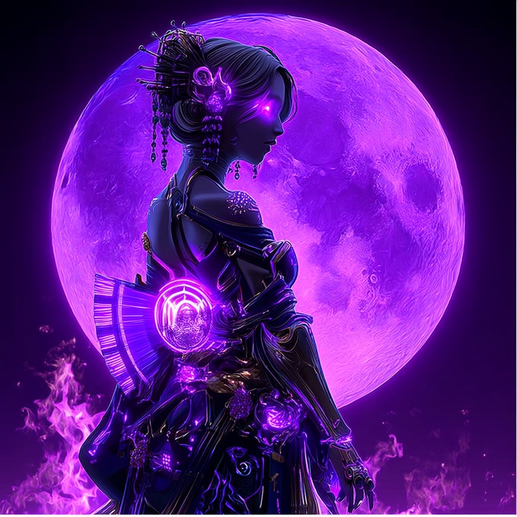 YuTonAIWorker's tweet card. Tsukuyomi-月詠-