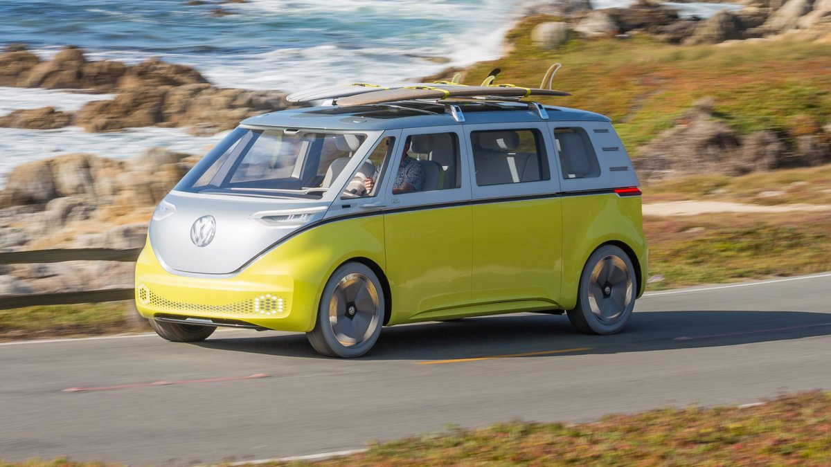 futurism's tweet card. The new microbus brings the classic California style into the 21st century.