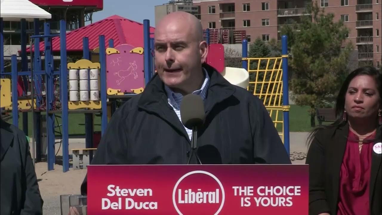 katiegibbs's tweet card. Steven Del Duca: I Would've Shown Up