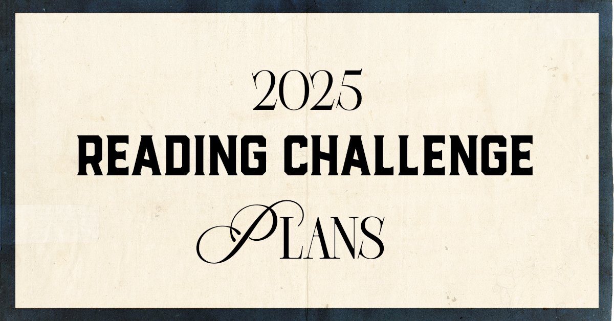 patchworkbunny's tweet card. I wasn’t very successful with reading challenges in 2024, ATY being the only one I truly completed, but that’s no reason not to sign up for a bunch more in 2025! There’s no challenge police to come...
