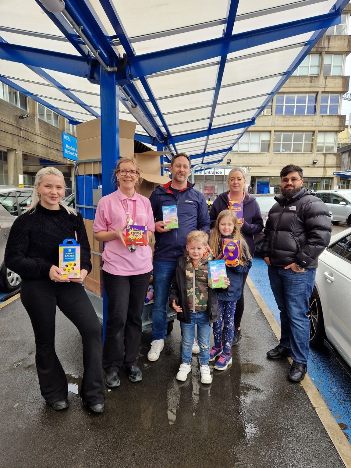 HummingBirdPlc's tweet card. Thanks to the incredible generosity of local businesses in our community, we were able to collect over 250 Easter eggs for Jack’s Place: the children's ward at Northwick Park & St Marks Hospital. A...