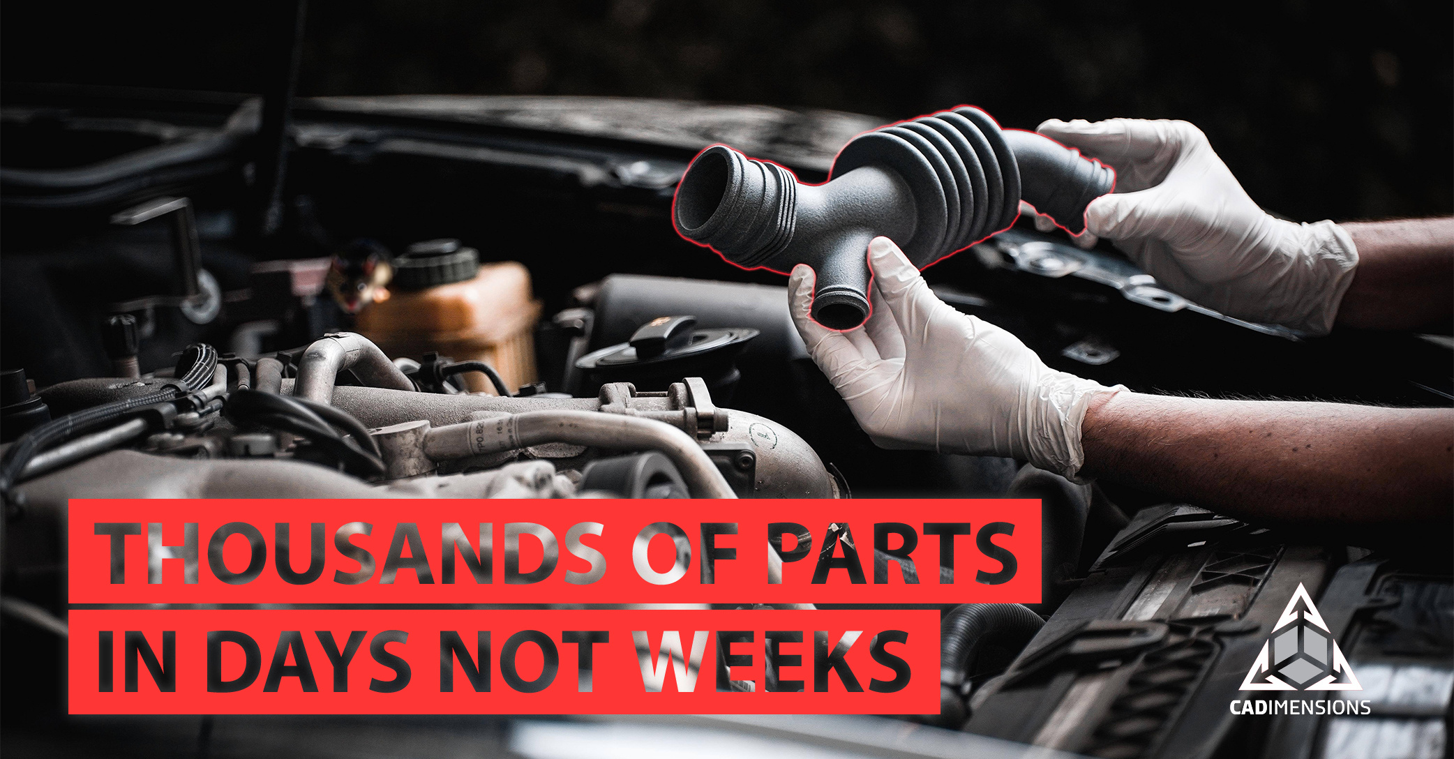 CADimensions's tweet card. Discover the revolutionary SAF technology for on-demand production, speeding up manufacturing processes and meeting market demands efficiently.