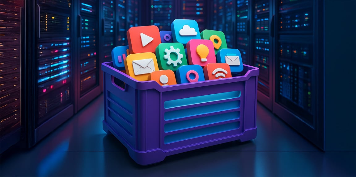 NSIguy's tweet card. Explore how containers revolutionize software deployment, offering portability, efficiency, and scalability while highlighting their challenges and benefits for modern applications.