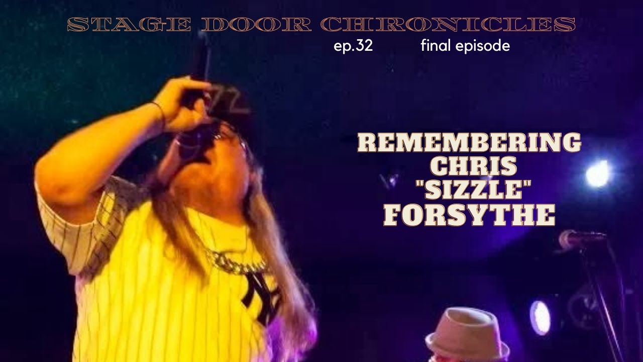 SDColoradocast's tweet card. Stage Door Chronicles ep.32 "Remembering Chris 'Sizzle' Forsythe"