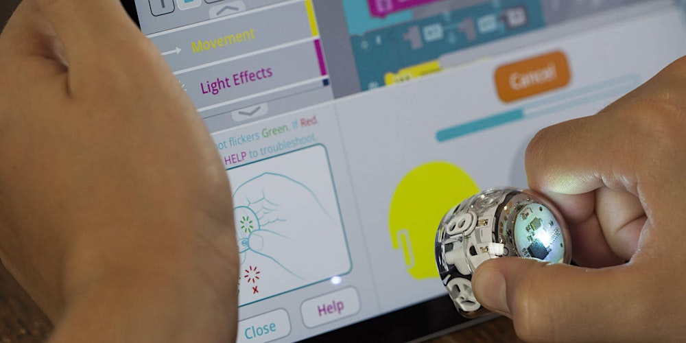 TechLibraryAU's tweet card. Robotics with Ozobot is a two week PD session for teachers. This session is based on Ozobots, how they can be introduced in the classroom to teach coding and how it can be linked to other subjects...