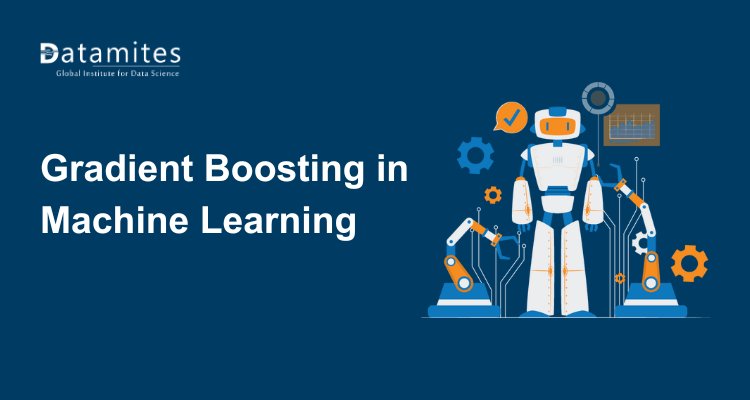 DataMites's tweet card. Explore how gradient boosting works in machine learning, its key concepts, advantages, and real-world applications for improving predictive model performance.