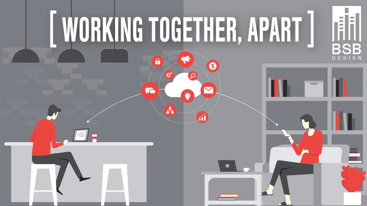 BSBDesign's tweet card. Work From Home Set-Ups