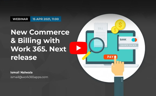 Bella_Gal_NY's tweet card. In this webinar, we will learn how Work 365 enables partners to grow business, and increase their product portfolio by enabling subscription sales, Azure usage, and Perpetual License transactions.