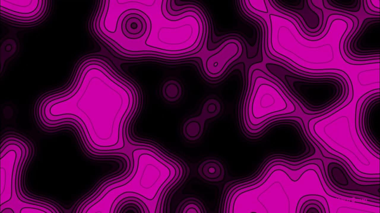PatternsSoup's tweet card. Multicolor Topography Grooves Animation | 4K Flowing Contour Lines |...
