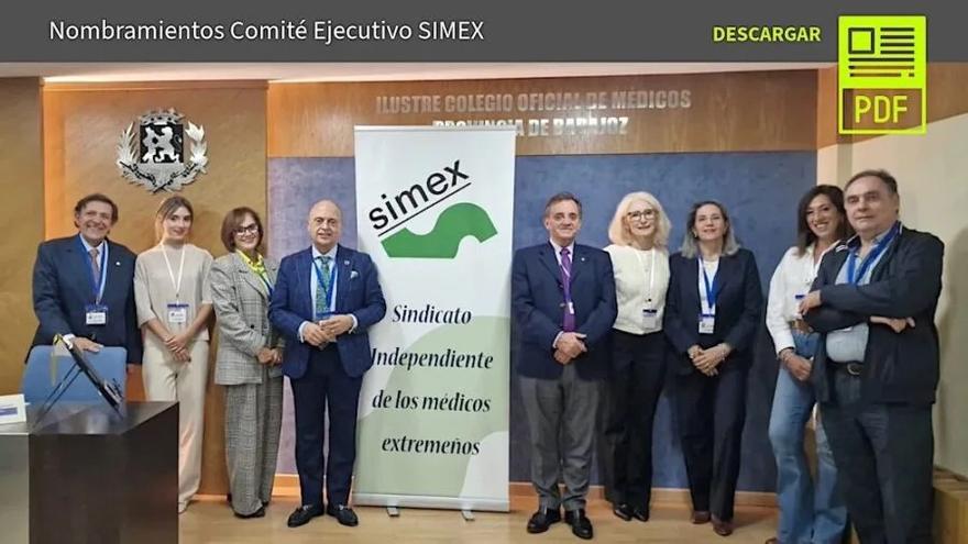 SIMEX_CESM_1's tweet card. Pedro Hidalgo Fernández se convierte en el nuevo presidente del Sindicato Independiente