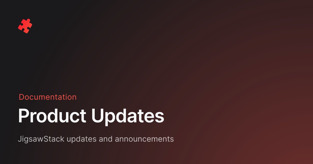 jigsawstack's tweet card. JigsawStack updates and announcements