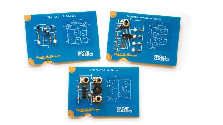 starsandrobots's tweet card. Exquisite printed circuit boards that bring to life Forrest Mims' vintage designs from "Getting Started in Electronics."
