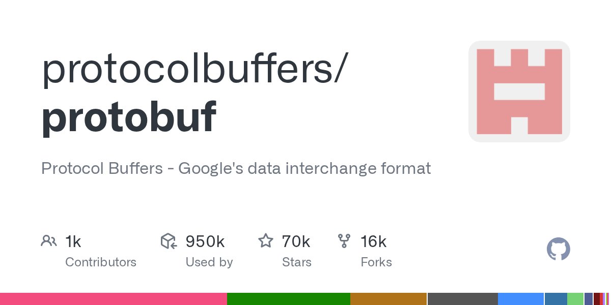 CodeTrendr's tweet card. Protocol Buffers - Google's data interchange format - protocolbuffers/protobuf