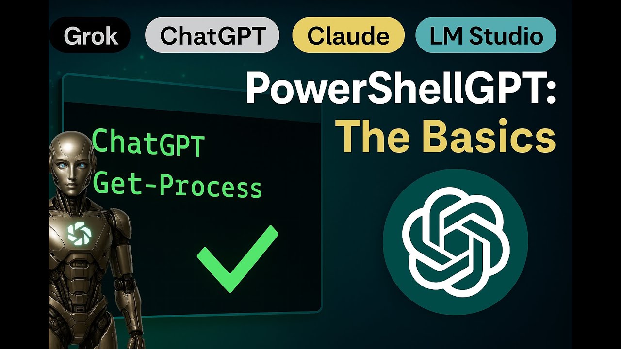 PowerShellGPT's tweet card. The Basics