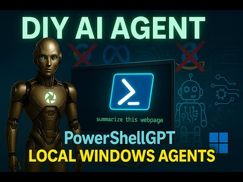 PowerShellGPT's tweet card. DIY AI Agents: PowerShellGPT Can Do What Big Tech Won't Tell You!