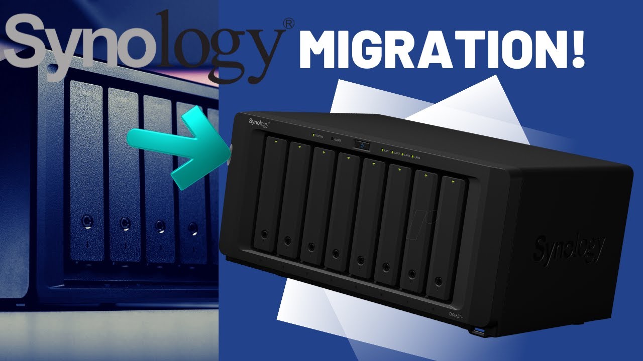 TechCoreDuo's tweet card. Synology Migration! (2021 Tutorial)