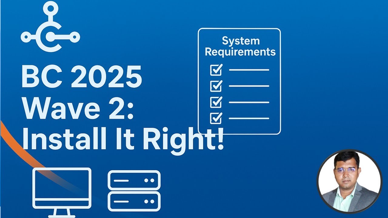 sauravdhyani's tweet card. Business Central 2025 Wave 2: System Requirements & Installation Guide