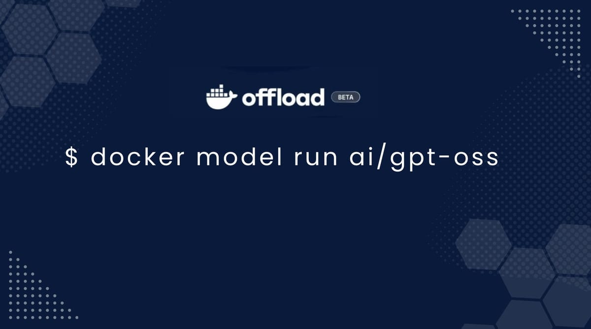 Docker's tweet card. Ready to revolutionize your AI workflow? Start your GPT-OSS journey today and join the open AI revolution.