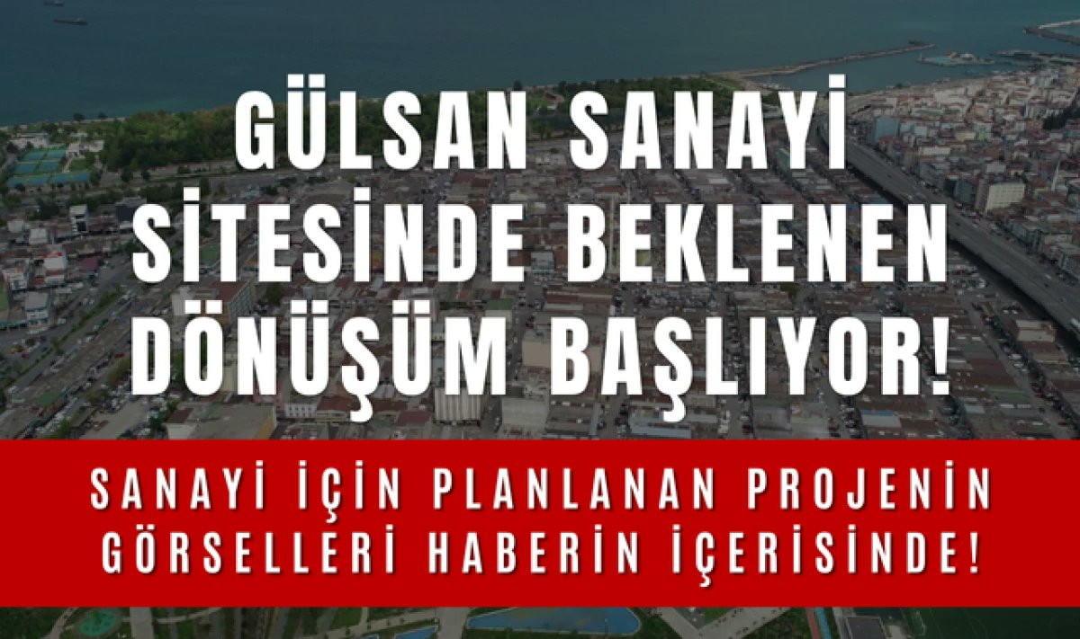 memleketsamsun1's tweet card. Samsun Büyükşehir Belediyesi, kentsel dönüşümde dev bir adımla Gülsan Sanayi Sitesinde Türkiye'nin en büyük sanayi dönüşüm projelerinden birine imza atıyor!