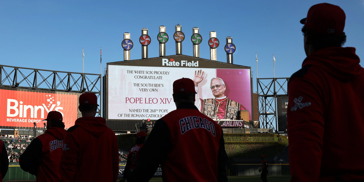 WSJ's tweet card. Leo XIV is only the latest major figure to hail from Chicago.