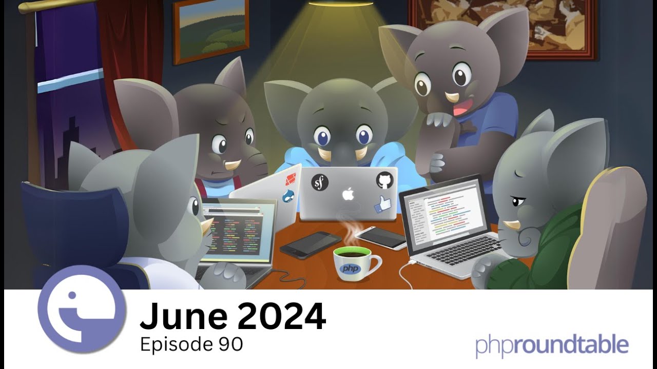 PHPRoundtable's tweet card. 090: PHPRoundtable