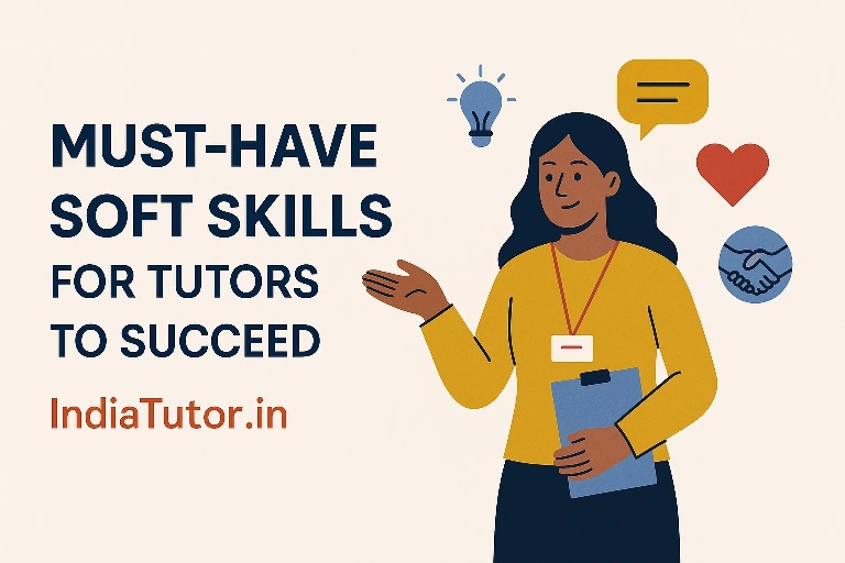 indiamarketing_'s tweet card. Must-Have Soft Skills for Tutors to Succeed Teacher Resources India Tutor - Learn Teach Grow with India's leading Tutoring Platform