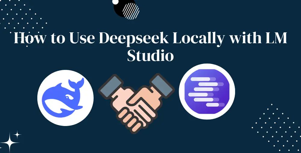 DeepseeksGuides's tweet card. Learn how to use DeepSeek Locally with LM Studio to run the model offline every time, whether the server is down, while keeping your data secure.