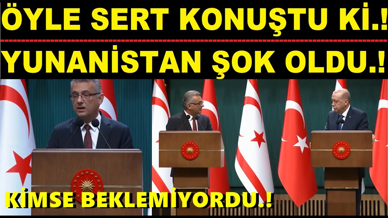 tv_gercekler's tweet card. ÖYLE SERT KONUŞTU Kİ...! YUNANİSTAN ŞOK OLDU...!