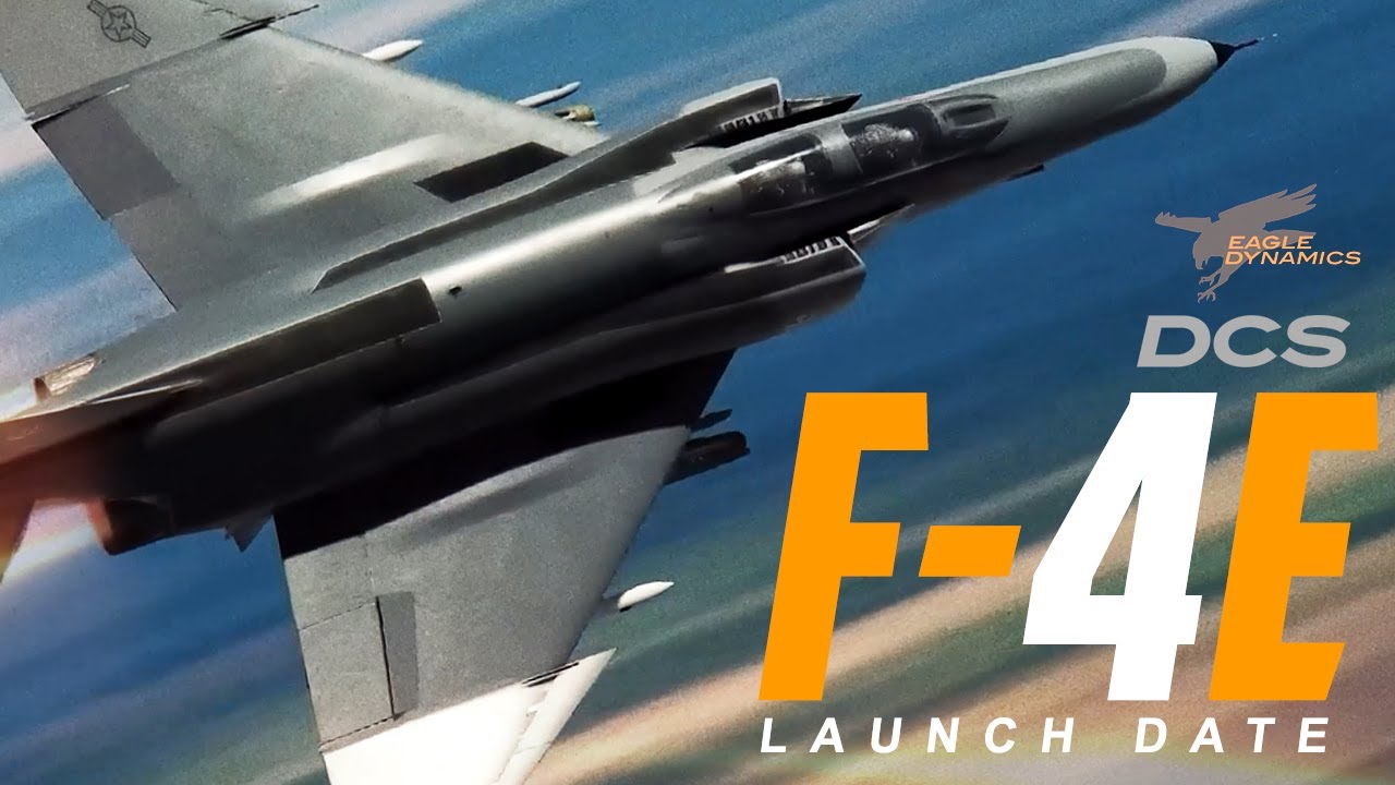 eagledynamics's tweet card. DCS: F-4E Phantom - THE LEGEND RETURNS - Release Date Announcement