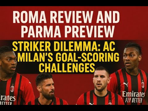 acmfcn's tweet card. ROMA REVIEW AND PARMA PREVIEW: Striker Dilemma: AC Milan's Goal-Sco...