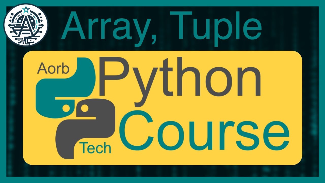 AorbTech's tweet card. Learn to Py #05: Python Lists and Tuples