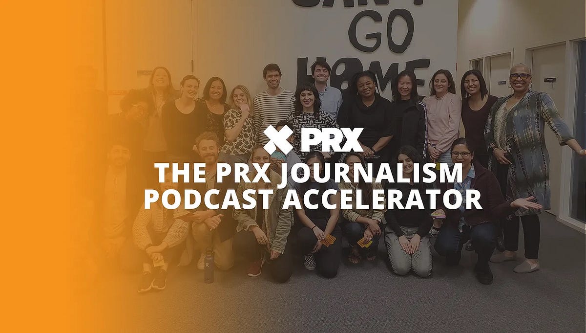 prx's tweet card. Cincinnati Public Radio, Connecticut Public, NHPR, Next City, Pulso, Science News, South Carolina Public Radio, & WFSU to participate