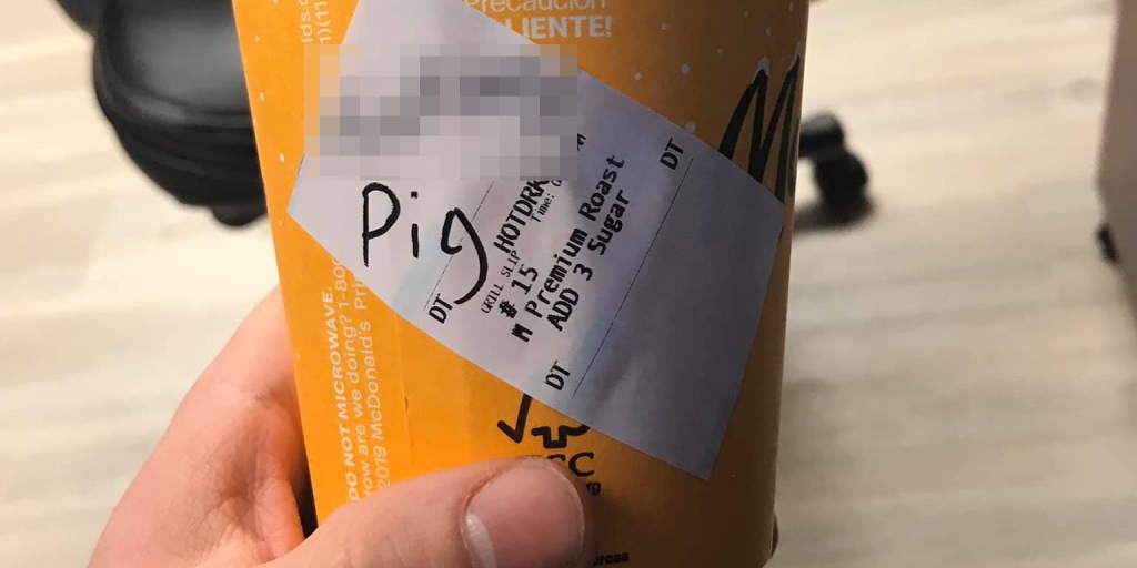 NBCNews's tweet card. "This was completely and solely fabricated by a Herington police officer no longer employed with the agency," the police chief said Monday.