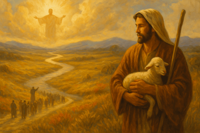 writeousluthern's tweet card. A poem on Isaiah 40:1-11.