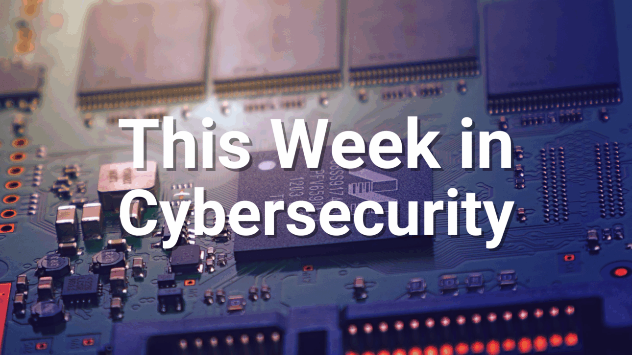 AppliedTech's tweet card. Join us every Friday as we take a moment to recap cybersecurity news from the week. Here's what you need to know for October 25th - 31st!