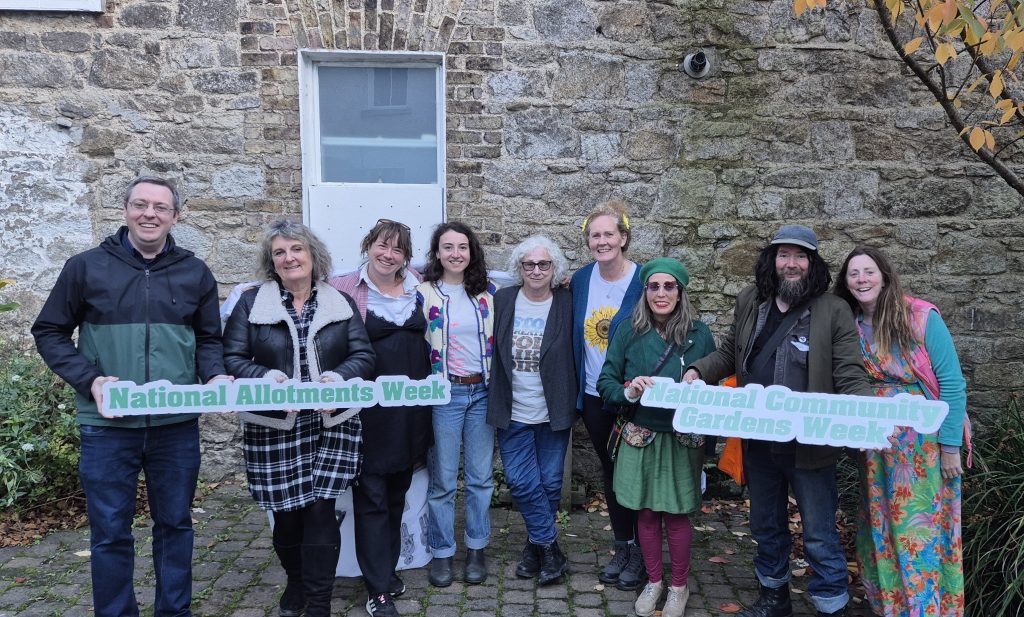 CommunityGrdns's tweet card. Earlier today, community gardens were recognised in Irish law for the first time by the signing of the Planning and Development Bill by President Higgins. Allotments were already defined in law. This...