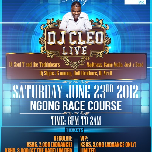 CodeREDKenya's tweet card. DJCLEO IN 5