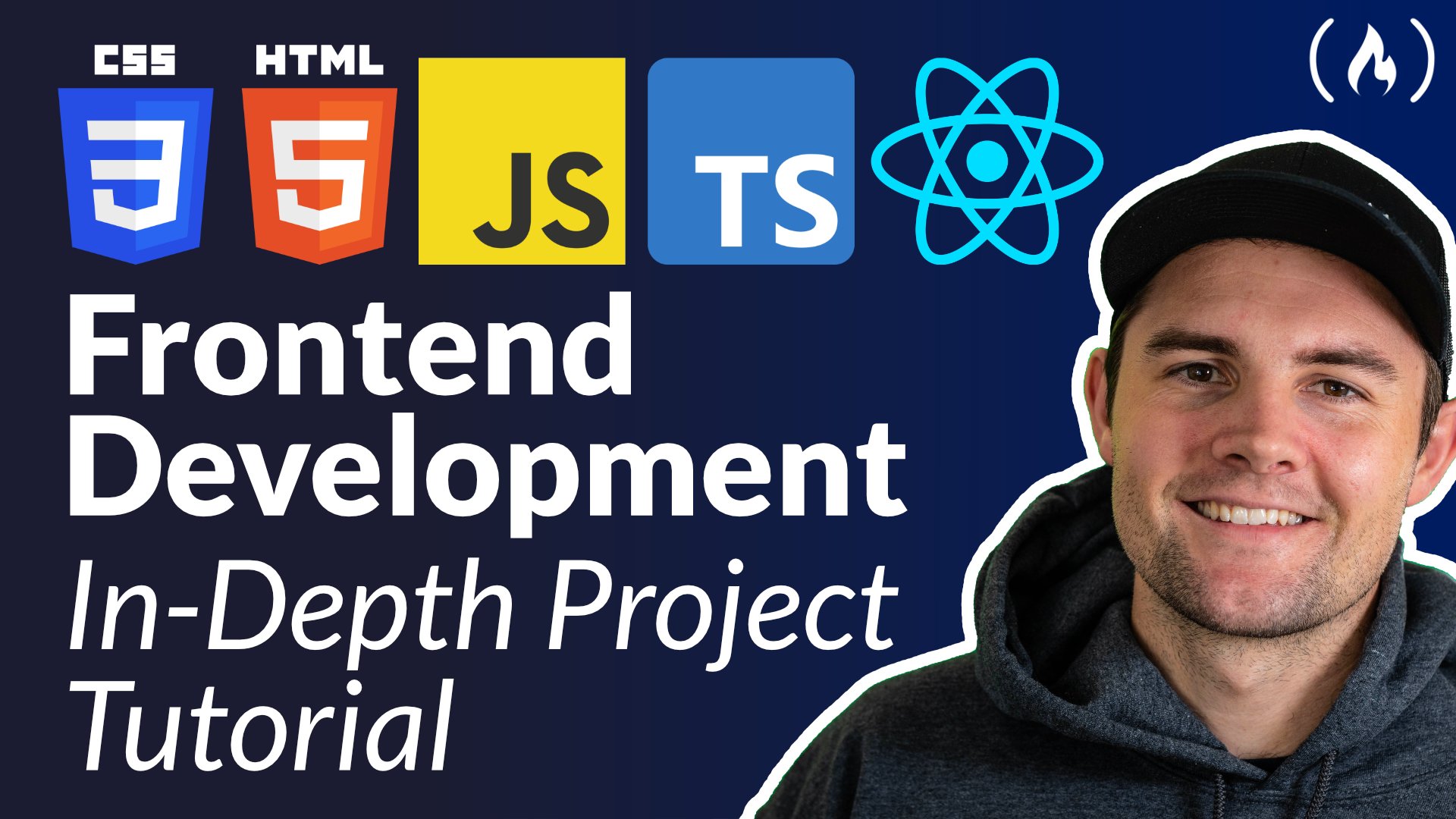 freeCodeCamp's tweet card. Are you looking to improve your frontend web development skills with HTML, CSS, JavaScript, TypeScript, and React? If so, we have the perfect video course for you! We just published a 10-hour...