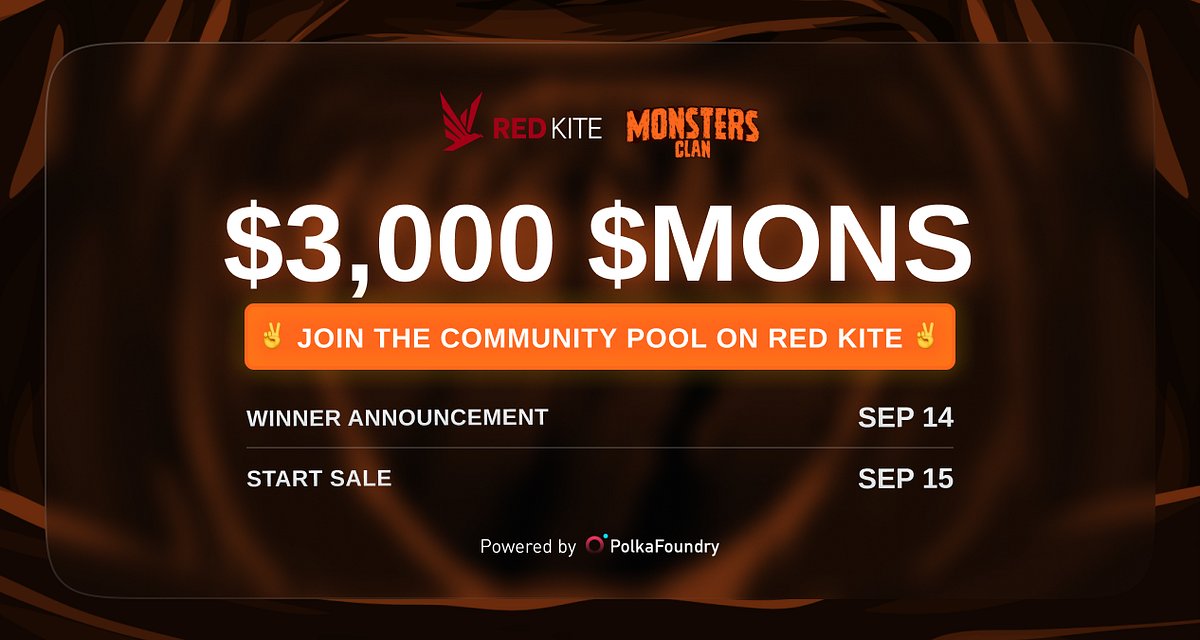 redkitepad's tweet card. 📖 Schedule