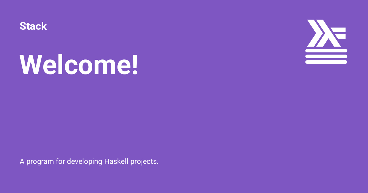 HaskellTips's tweet card. A program for developing Haskell projects.