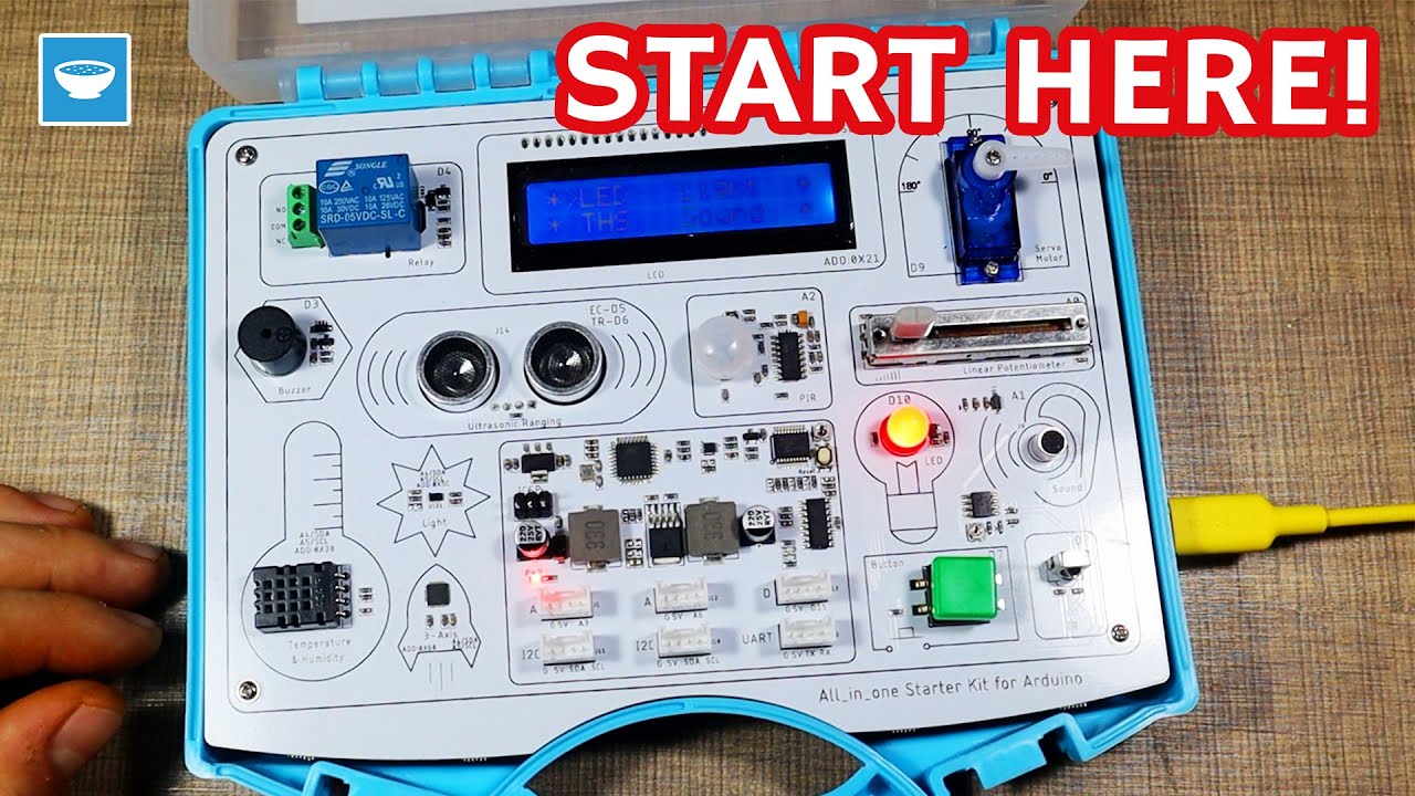 taste_the_code's tweet card. The Best Arduino Starter Kit for Absolute Beginners - No Experience...